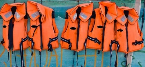 tipos de chalecos salvavidas
