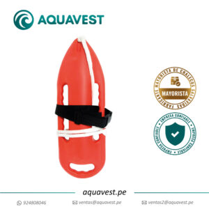 Boya torpedo naranja para salvavidas